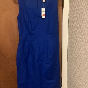 Banana Republic Royal Blue Midi Dress